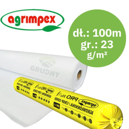 AGROWŁÓKNINA PROFI OSŁANIAJĄCA JESIENNO- ZIMOWA AGRIMPEX PRO BIAŁA 25,25X100 23G